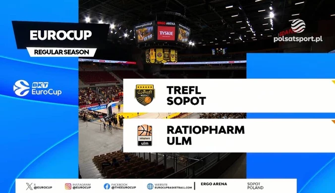 Trefl Sopot - Ratiopharm Ulm. Skrót meczu. WIDEO