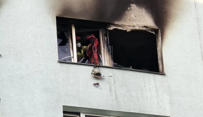 Ogień w mieszkaniu w Warszawie. Tragiczny finał 