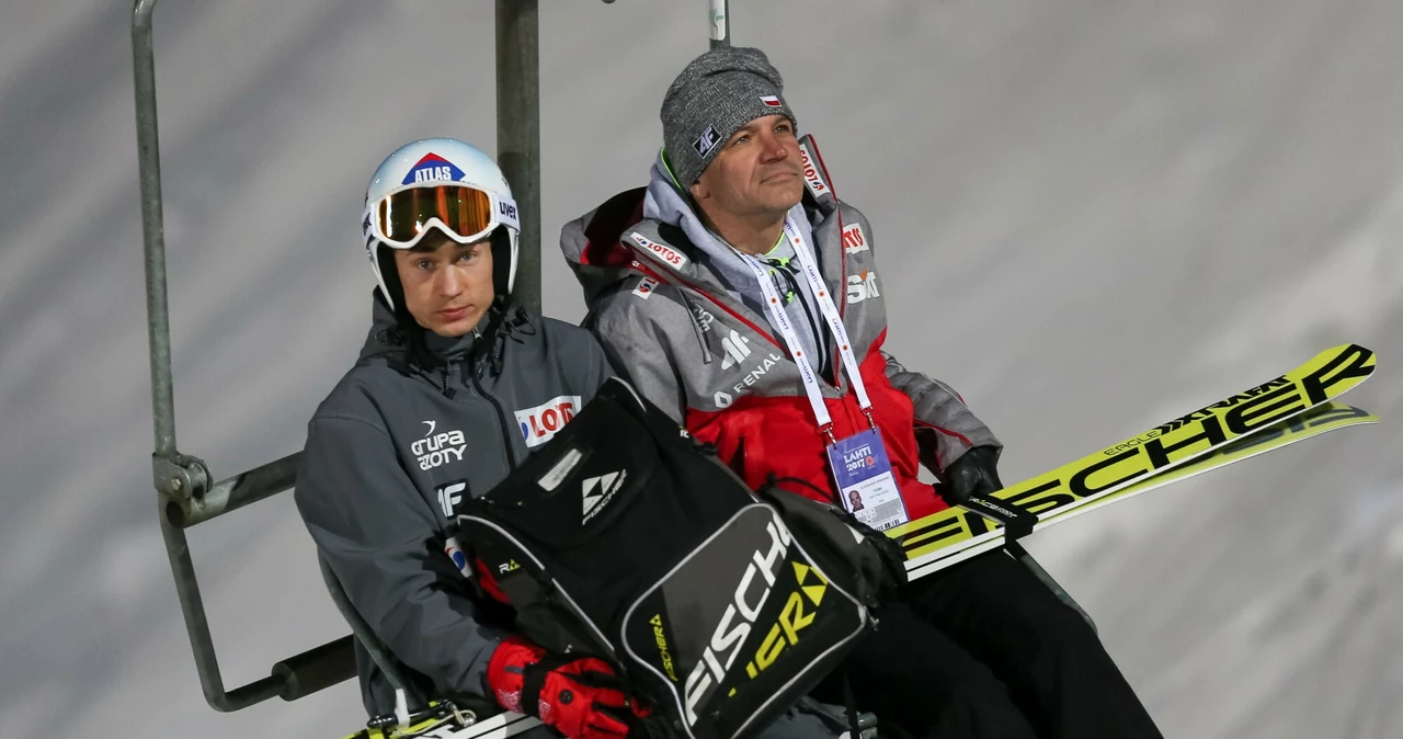 Kamil Stoch i doktor Aleksander Winiarski