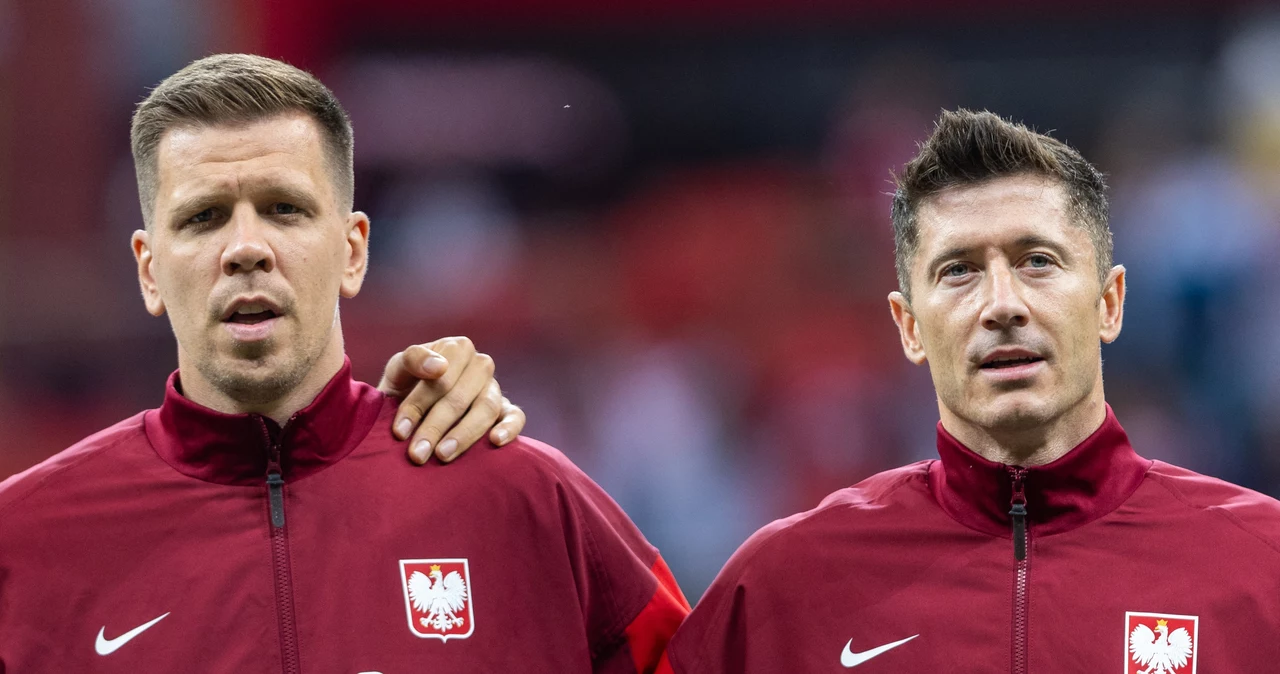 Wojciech Szczęsny i Robert Lewandowski