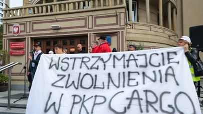 "Bandyckie bezprawie w PKP Cargo". Protest związkowców