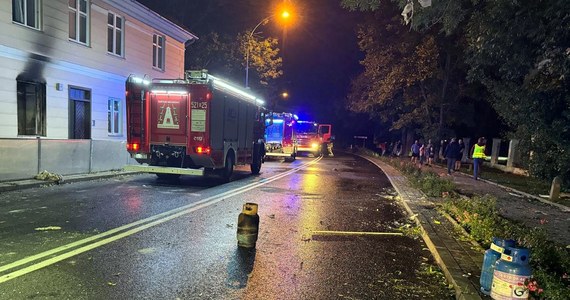 Do wybuchu gazu doszło w kamienicy w Przeworsku na Podkarpaciu. Jedna osoba została poszkodowana.