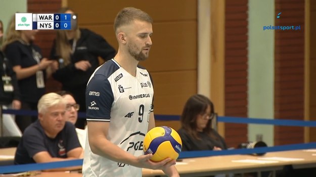 PGE Projekt Warszawa – PSG Stal Nysa 3:1 (25:20, 25:23, 23:25, 25:11). Siatkówka, PlusLiga 2024-2025/3. kolejka.

