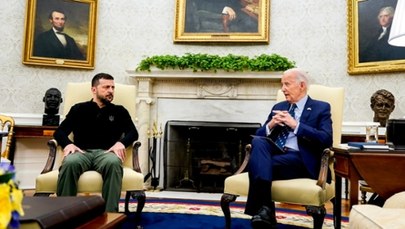 Biden spotkał się z Zełenskim i ogłosił ważną wiadomość