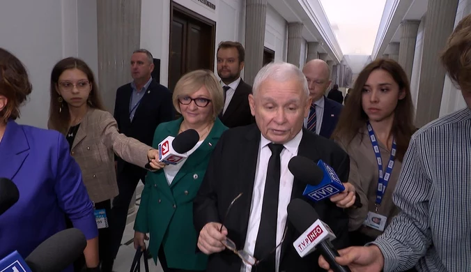 Kaczyński o rozmowach z prezydentem. "W tym największy jest ambaras"