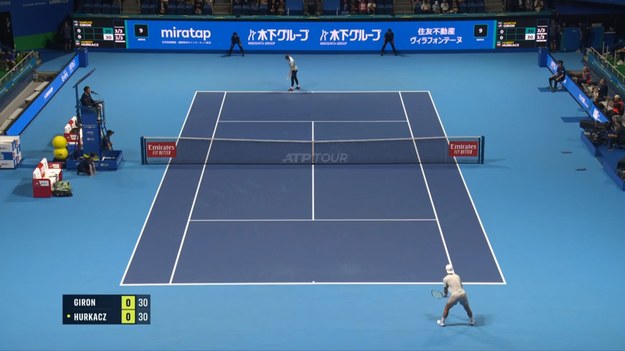 W załączonym materiale wideo prezentujemy wszystkie asy serwisowe Huberta Hurkacza podczas turnieju ATP rozgrywanego w Tokio.

