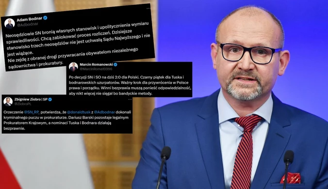 "Czarny piątek dla Tuska". W sieci zawrzało po decyzjach sądów