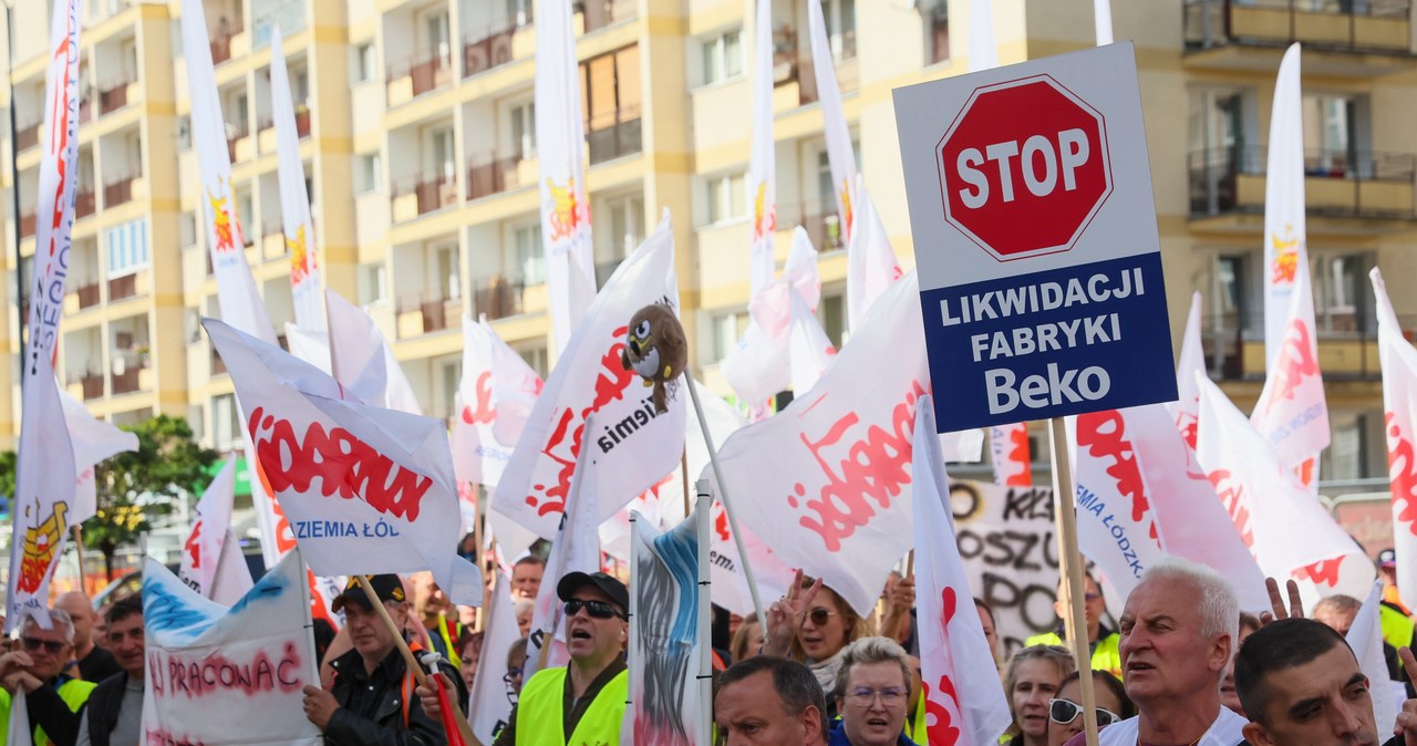 początku, września, media, obiegła, wiadomość, Beko, Europe, międzynarodowe, przedsiębiorstwo, posiadające, swojej, ofercie, spr Protestowali przeciwko zwolnieniom. Nie możemy do tego dopuścić