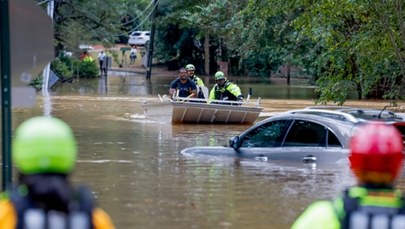 Huragan Helene zbiera żniwo. Rośnie liczba ofiar, ludzie uwięzieni w domach