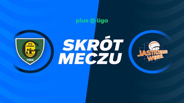 Skrót meczu GKS Katowice - Jastrzębski Węgiel.