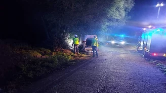 Spowodował wypadek, oddał strzały. Trwa obława na kierowcę