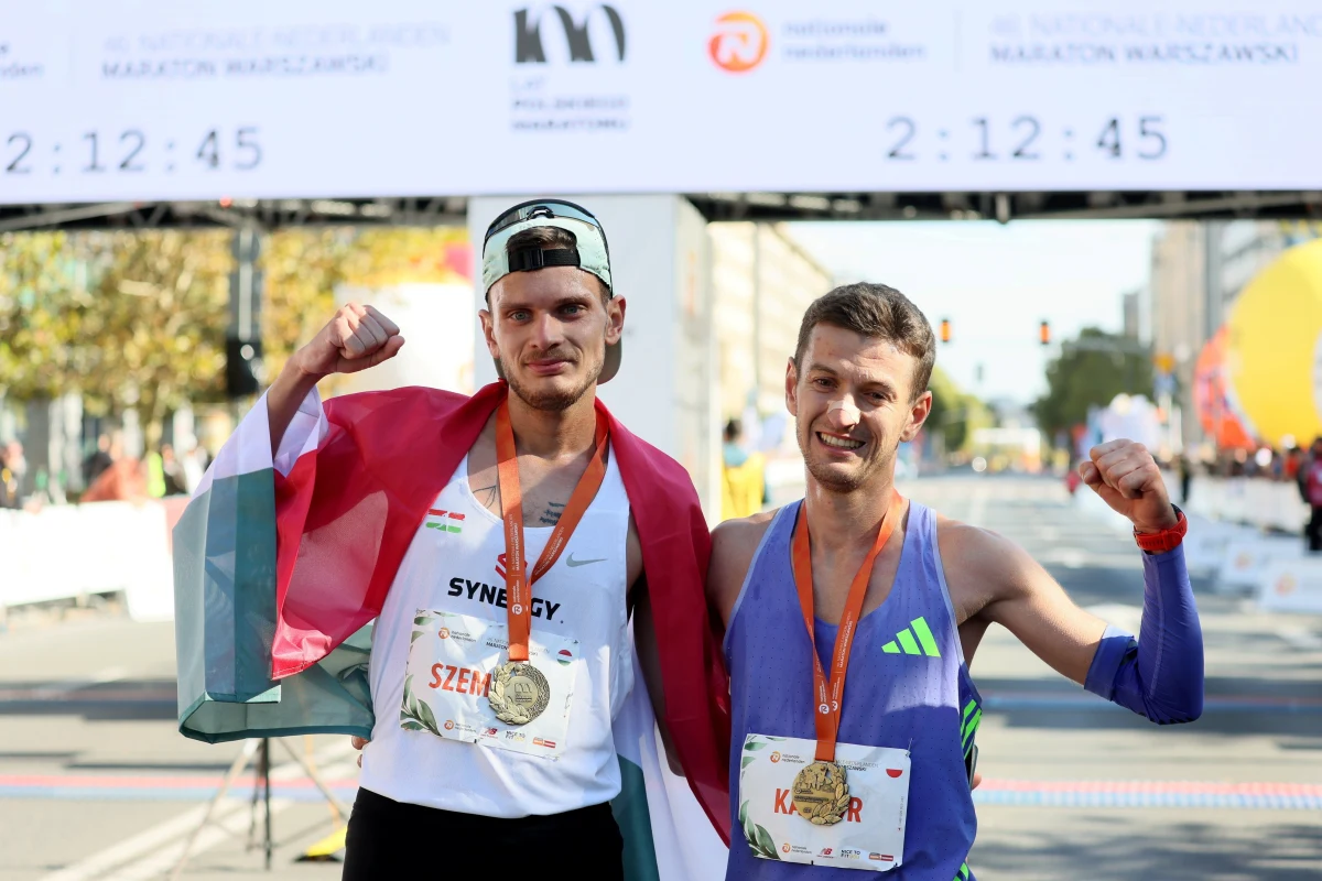 Mateusz Kaczor z czasem 2:11.15 zajął drugie miejsce w 46. Nationale-Nederlanden Maratonie Warszawskim. Węgier Levente Szemerei triumfował wynikiem 2:10.43. Trzeci był Ukrainiec Mykola Niżnik - 2:13.13. Maraton kobiet wygrała jego żona Olga Niżnik - 2:31.24.