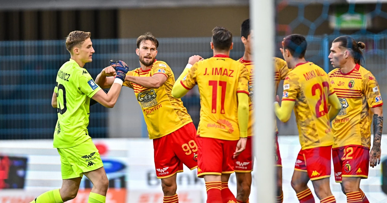 Jagiellonia Białystok wywiozła z Gliwic komplet punktów