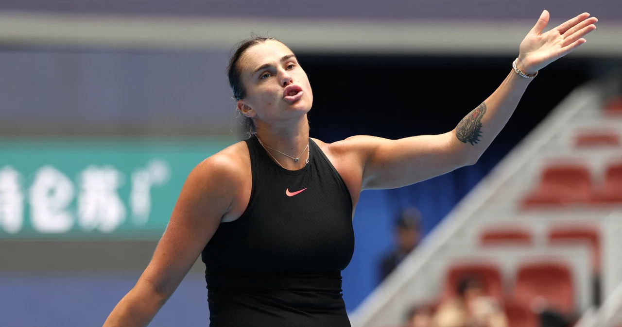 Aryna Sabalenka rywalizowała o awans do czwartej rundy WTA 1000 w Pekinie