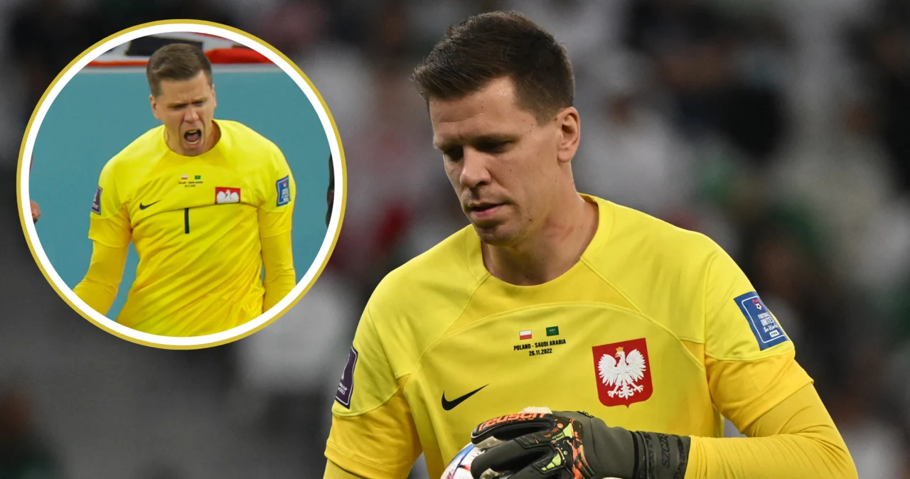 Wojciech Szczęsny w barwach reprezentacji Polski