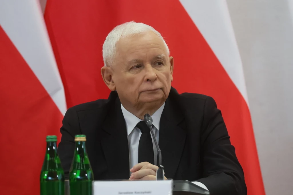 Prezes PiS Jarosław Kaczyński w Sejmie