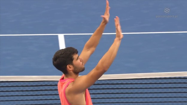 Skrót meczu Karen Khachanov - Carlos Alcaraz.
