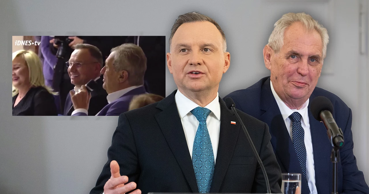 Andrzej Duda i Milosz Zeman