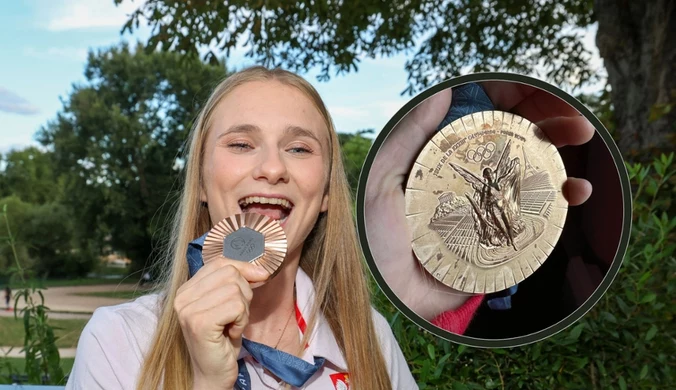 Zniszczone medale z Paryża. Polscy olimpijczycy pokazują, jak wyglądają