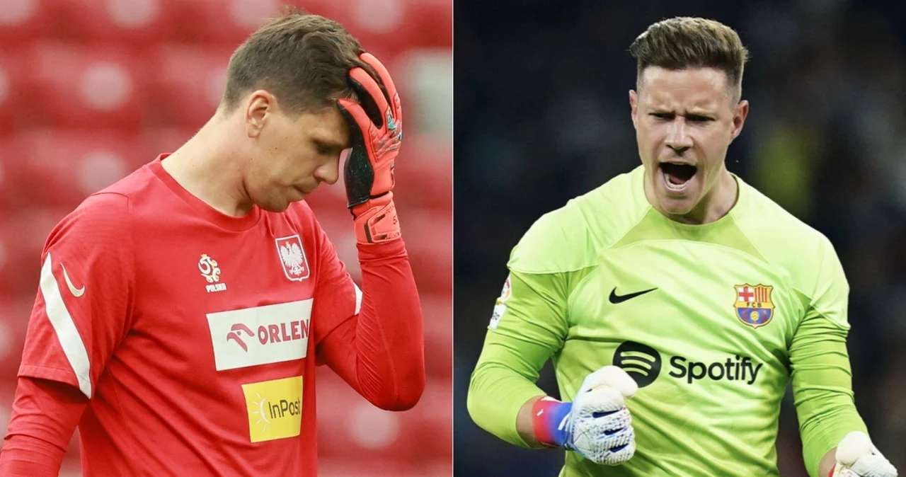 Wojciech Szczęsny i Marc-Andre ter Stegen - fot. Christian Charisius