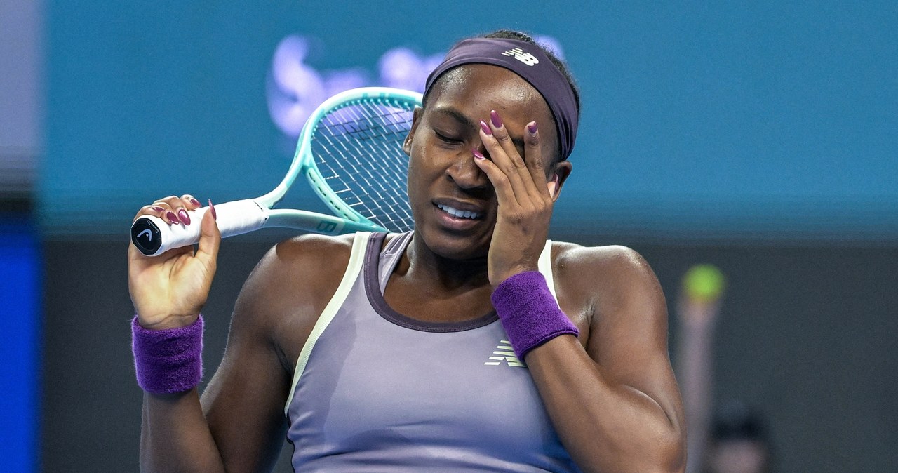 tenis ziemny, wyniki żywo, Radwańska, Domachowska, ATP, WTA, Wimbledon, US Open, Australian Open, French Open 3:6, a za chwilę znów problem, Coco Gauff w wielkich opałach. Koszmar gwiazdy tenisa