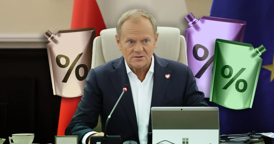 Tusk pokonał alkoholowe tubki