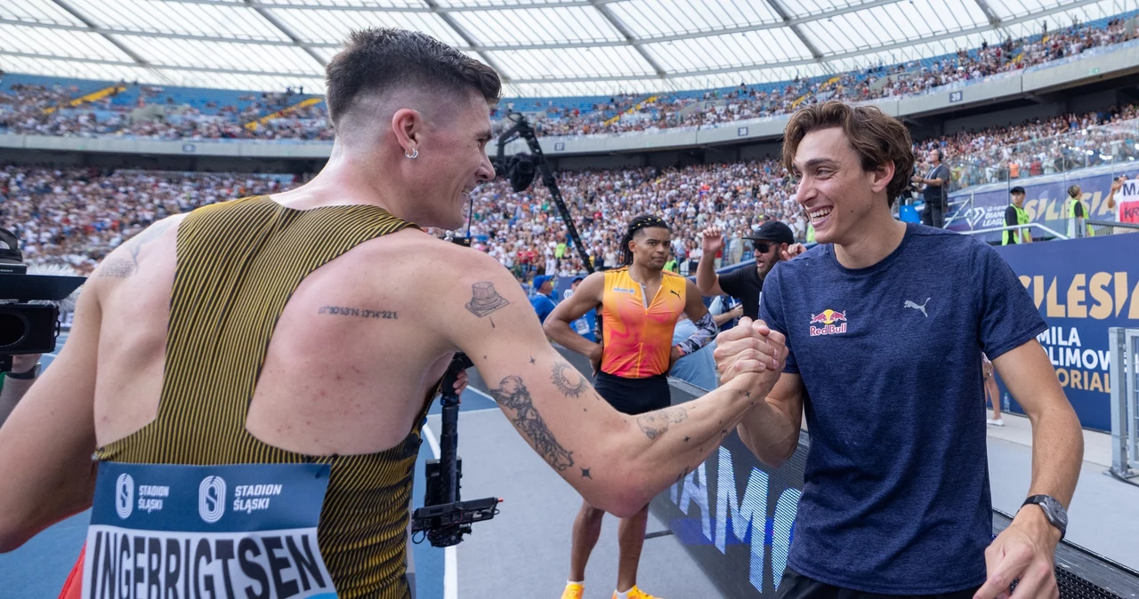 Armand Duplantis i Jakob Ingebrigtsen już oicjalnie rekordzistami świata. Stadion Śląski po raz kolejny zapisał się w historii lekkiej atletyki