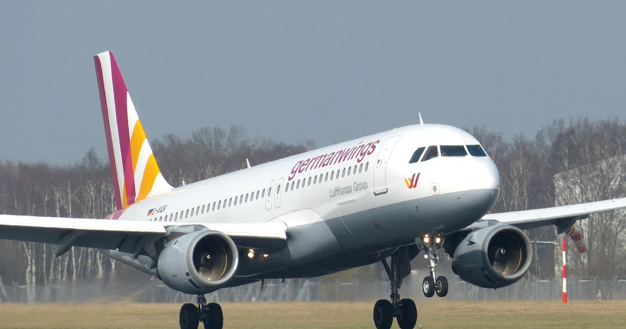 Airbus A320 w liniach lotniczych Germanwings. Taki sam uległ katastrofie w Alpach w 2015 roku