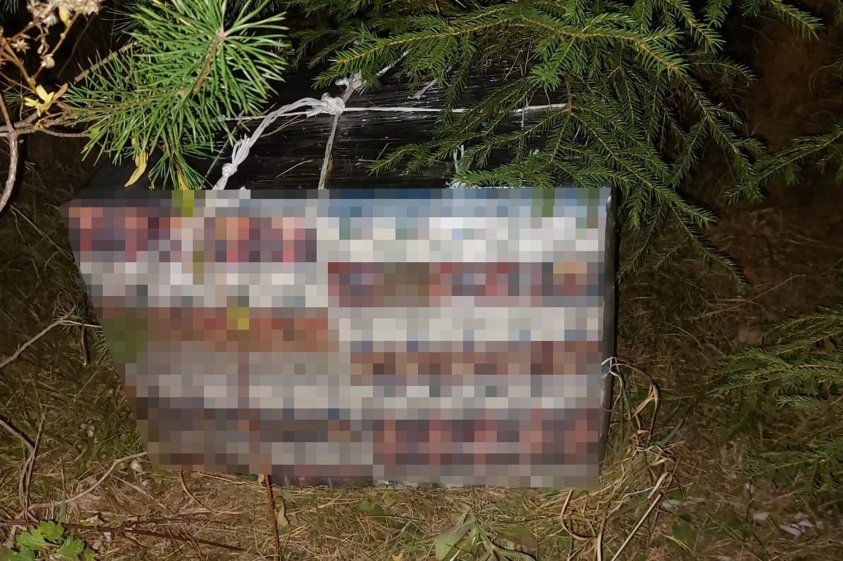 Szczątki balonu z podczepionym pakunkiem znalazła straż graniczna w lesie w gminie Płaska w woj. podlaskim. W przesyłce znajdowały się papierosy i lokalizator. Zatrzymano w tej sprawie dwóch Litwinów, którzy mieli odebrać paczkę. 