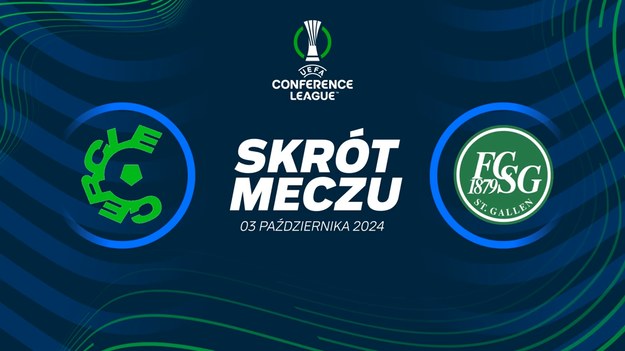 Skrót meczu Cercle Brugge - FC St Gallen.

Pełne mecze Ligi Konferencji obejrzeć można w kanałach sportowych Polsatu.