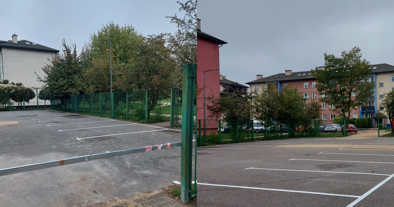 Boisko w Grodzisku Mazowieckim przerobiono na parking