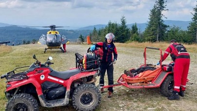 GOPR pomógł blisko 100 osobom. Pracowity miesiąc w Beskidach