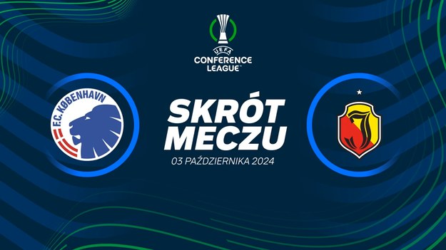 FC Kopenhaga - Jagiellonia Białystok, czyli pierwszy mecz mistrzów Polski w fazie ligowej Ligi Konferencji. Skrót meczu Kopenhaga - Jagiellonia w załączonym materiale wideo.

Pełne mecze Ligi Konferencji obejrzeć można w kanałach sportowych Polsatu.