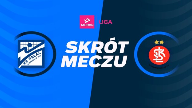 Skrót meczu Metalkas Pałac Bydgoszcz - ŁKS Commercecon Łódź.

Pełne mecze Tauron Ligi obejrzeć można w kanałach sportowych Polsatu.