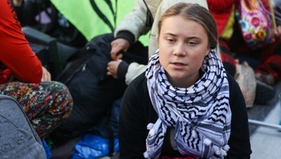 Greta Thunberg zatrzymana podczas protestu w centrum Brukseli