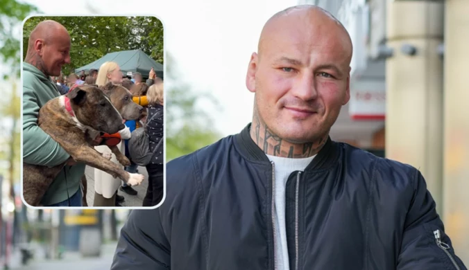 Artur Szpilka zabrał swoje psy do kościoła. Nagle zwrócił się do księdza