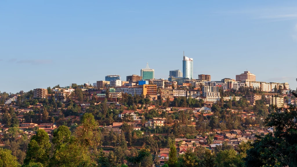 Miasto Kigali, stolica Rwandy