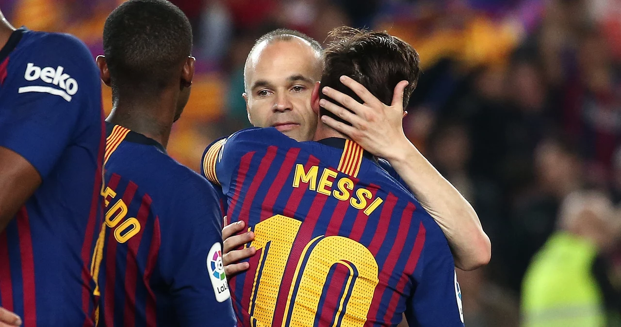 Andres Iniesta i Leo Messi