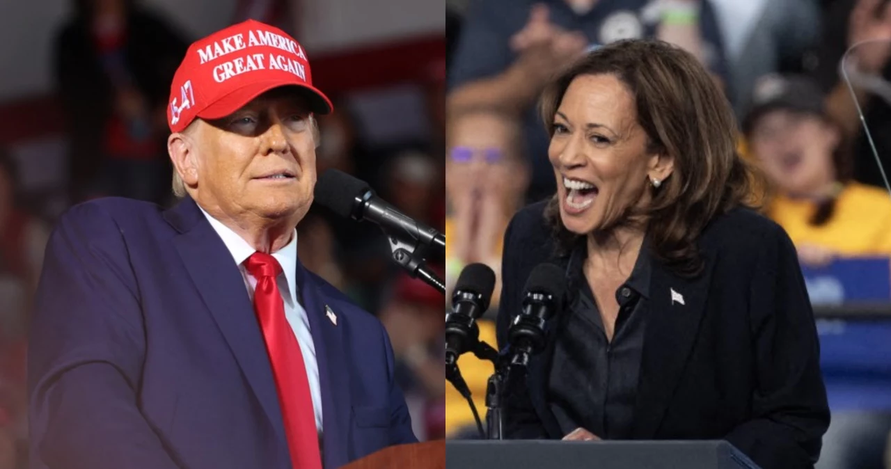 Wybory prezydenckie w USA. Donald Trump i Kamala Harris