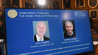 Nobel dla "ojców chrzestnych" sztucznej inteligencji