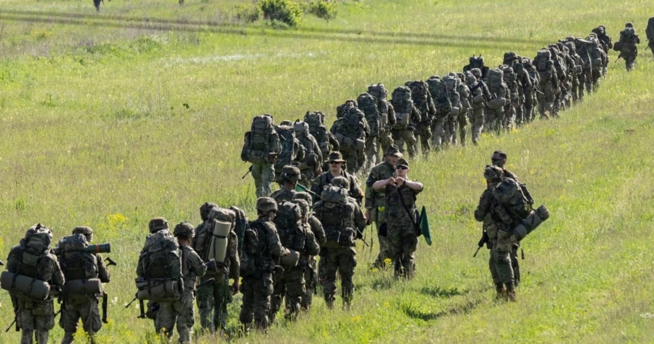 Żołnierze NATO na ćwiczeniach w Rumunii