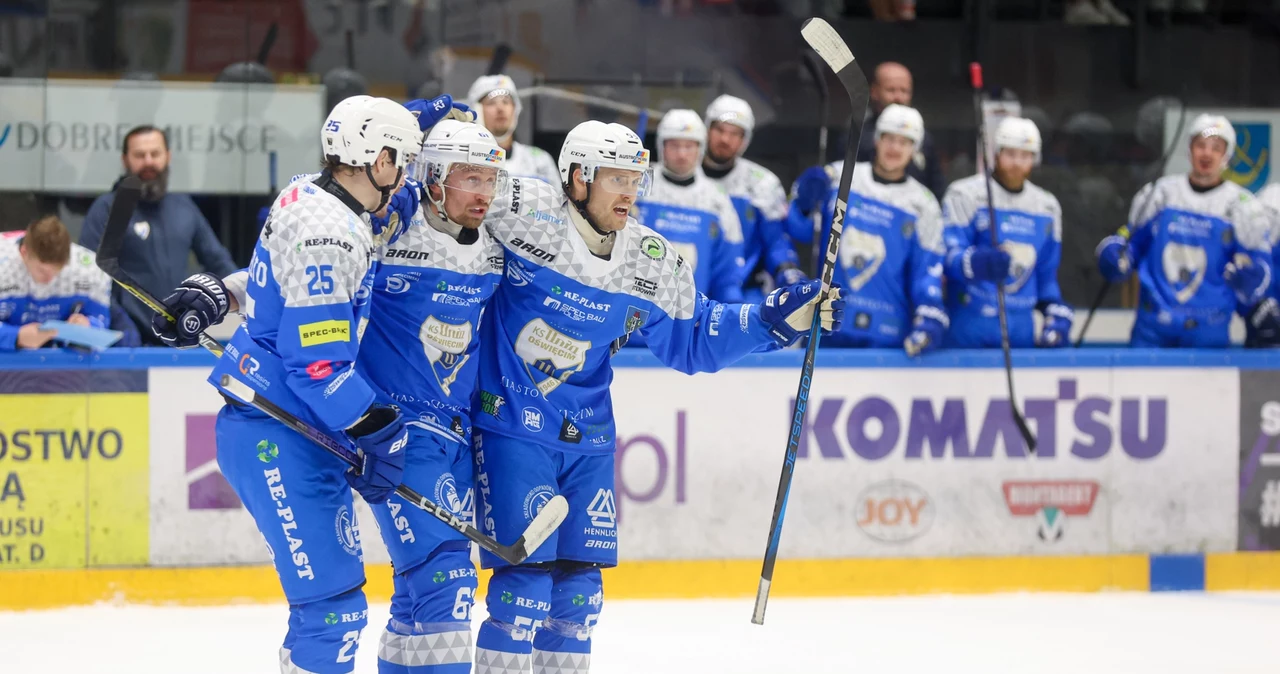 Oby w meczu ze Straubing Tigres Re-Plast Unia Oświęcim też miała takie powody do radości