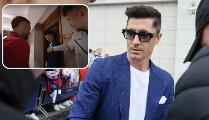 Lewandowski obiektem drwin kolegów. Gdy go zobaczyli, nie mogli powstrzymać się od śmiechu