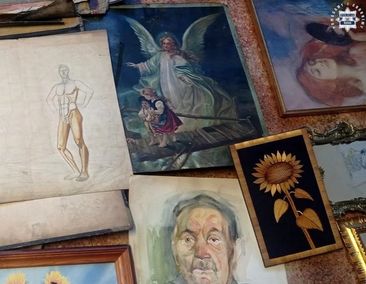 Z mieszkania w Bytomiu skradziono dzieła sztuki, których wstępną wartość właściciel oszacował na około 200 tysięcy złotych. Dzisiaj poinformowano, że policjanci odnaleźli zrabowane przedmioty w innym mieszkaniu, należącym do 39-letniego mężczyzny. 