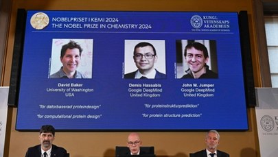 David Baker, Demis Hassabis oraz John M. Jumper laureatami Nagrody Nobla w dziedzinie chemii 