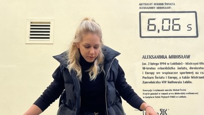 Mistrzyni olimpijska Aleksandra Mirosław "poprawiła" własny rekord