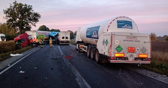 Do popołudnia mogą potrwać utrudnienia po wypadku na drodze krajowej nr 60 w okolicach Drobina. W miejscowości Karsy rano zderzyły się trzy ciężarówki. 