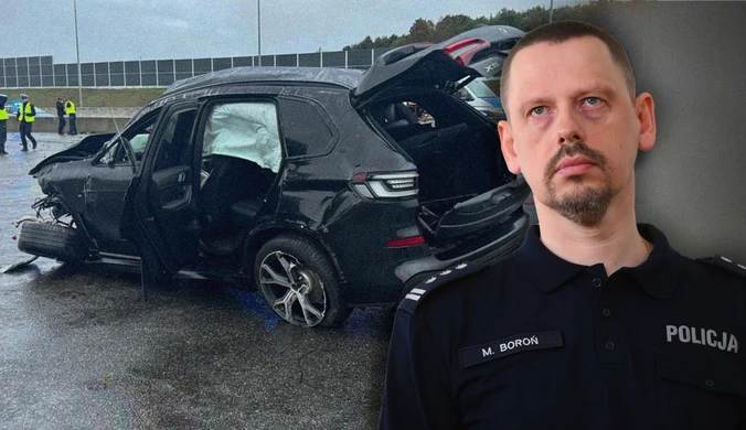 Bmw szefa policji nie miało ubezpieczenia. "Koszt niewspółmierny do strat"