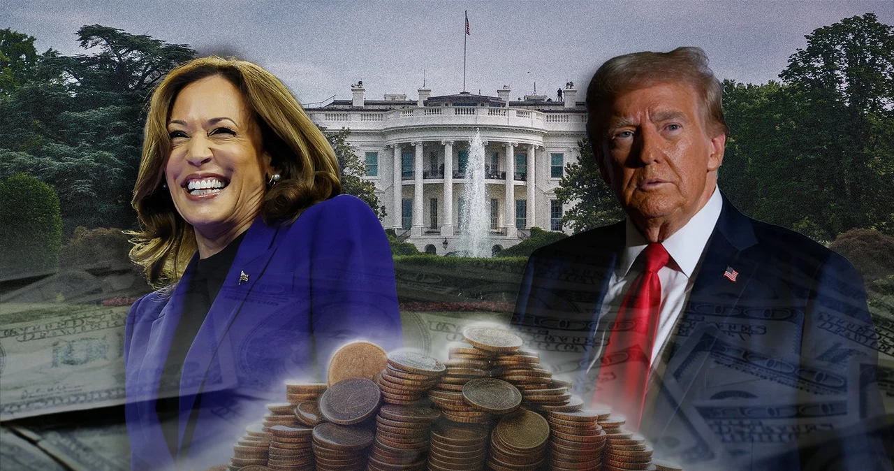 Kamala Harris ma przewagę finansową nad Donaldem Trumpem