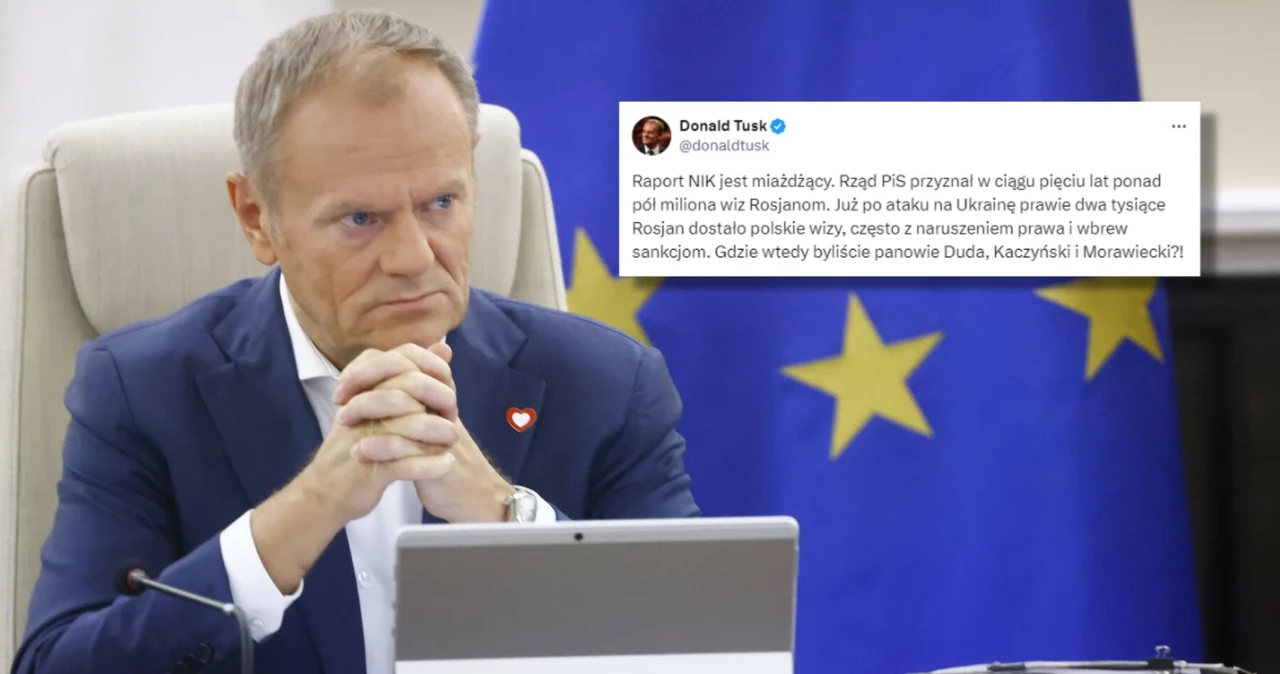 Premier Donald Tusk reaguje na raport NIK ujawniony przez Interię